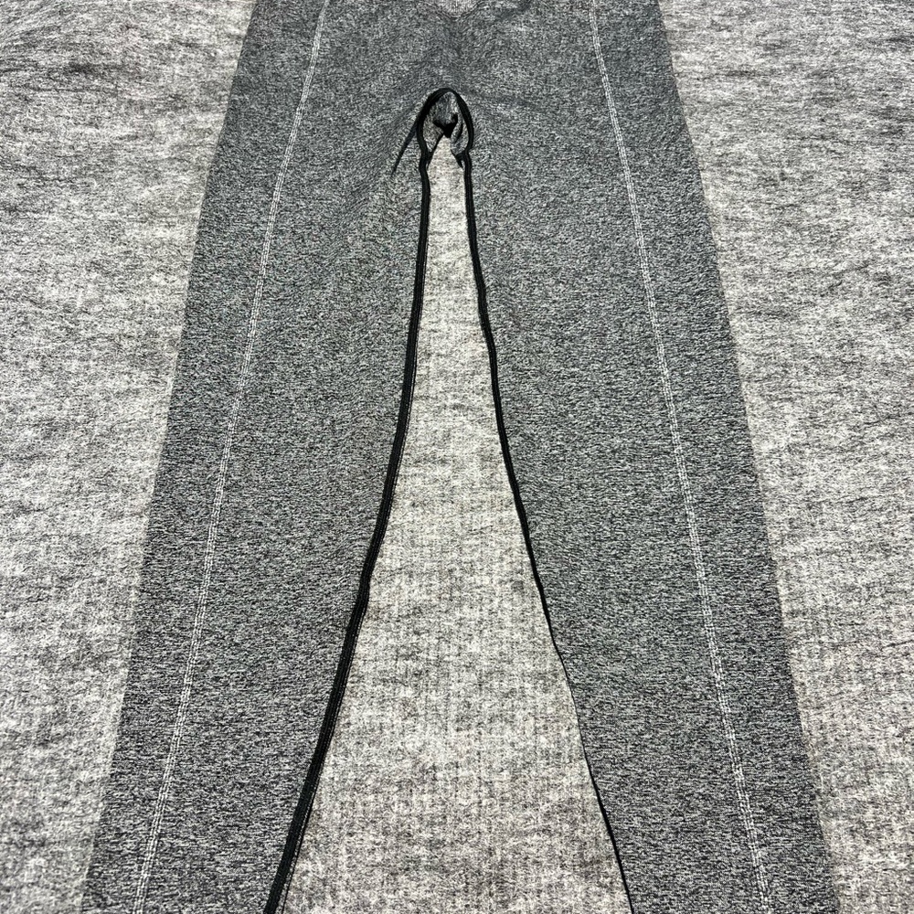 NWT PINK ACTIVE seamless leggings large victoria’s Secret Gray full length